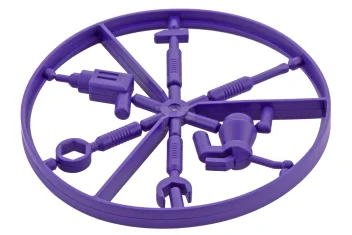 LEGO Minifig, Utensil Tool Wheel (set of 6 tools on sprue)