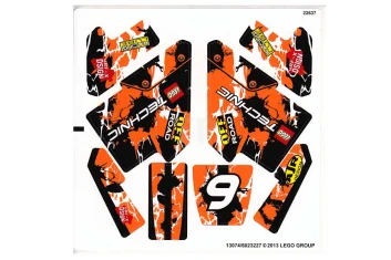 LEGO Sticker voor set 42007