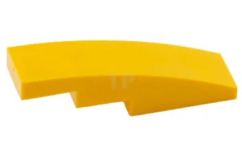 LEGO Dachstein Gebogen 4 x 1