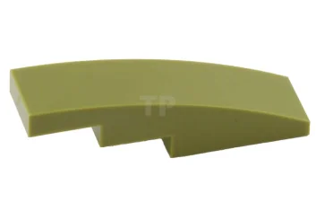 LEGO Pendiente curvada 4 x 1