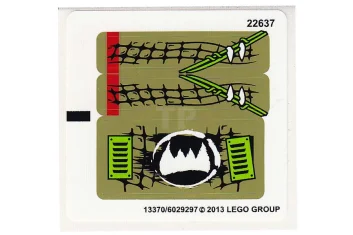 LEGO Sticker for Set 70001