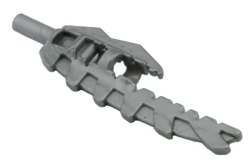 LEGO Minifig, Weapon Sword, Serrated with Bar Holder