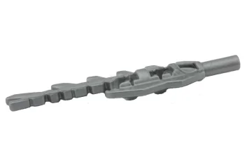 LEGO Minifig, Weapon Sword, Serrated with Bar Holder