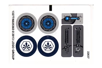 LEGO Sticker for Set 70003