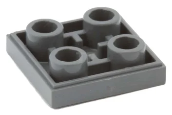 LEGO Tegel 2 x 2 omgekeerd met gasfornuispatroon