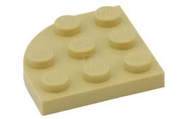 LEGO Plate 3 x 3 Round Corner