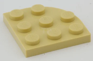 LEGO Plate 3 x 3 Round Corner