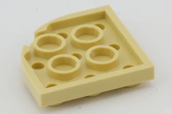 LEGO Plate 3 x 3 Round Corner