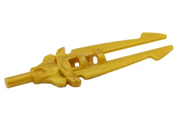 LEGO Minifig, Weapon Sword, Double Blade with Bar Holder