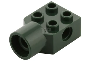 LEGO Technic, Brick Modified 2 x 2 with Pin Hole, Rotation…