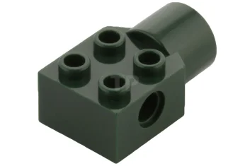 LEGO Technic, Brick Modified 2 x 2 with Pin Hole, Rotation…