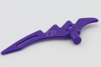 LEGO Minifigur, Waffe Sichelklinge, gezahnt mit Steg