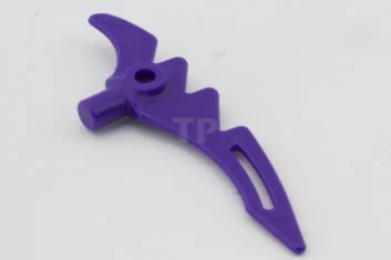 LEGO Minifigur, Waffe Sichelklinge, gezahnt mit Steg