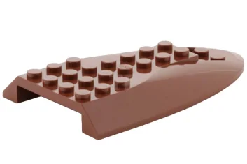 LEGO Vliegtuigromp 6 x 10 Staart - Bovenkant