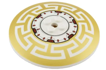 LEGO Dish 8 x 8 Inverted with Geometric Pattern