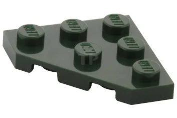 LEGO Plate 3 x 3 Cut Corner