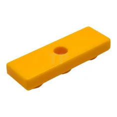 LEGO Tile 1 x 3 Inverted with Hole