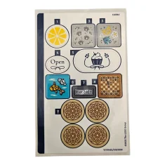 LEGO Sticker for Set 42670 - Sheet 1