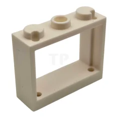 LEGO Window 1 x 3 x 2 Flat Front