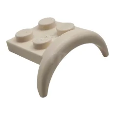 LEGO Veicolo, parafango 3 x 3 x 1 con arco rotondo