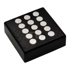 LEGO Tile 1 x 1 with 15 Silver Dots Pattern