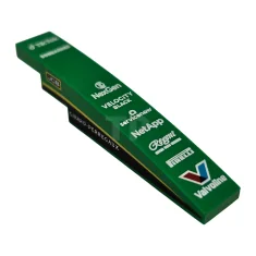 LEGO Pendenza, curvo 6 x 1 con loghi bianchi 'TikTok', 'BOMBARDIER',…