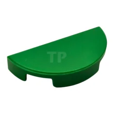 LEGO Tegel 1 x 2 Rond, Half