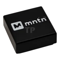 LEGO Fliese 1 x 1 mit weißem 'mntn' Logo-Muster