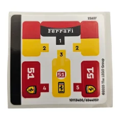 LEGO Autocollant pour l'ensemble 30709