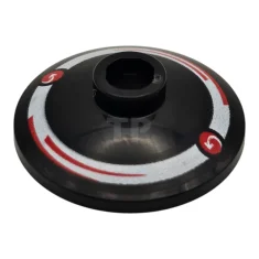 LEGO Plato 2 x 2 Invertido (Radar) con Círculos Rojos con…