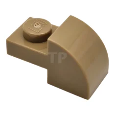 LEGO Slope, Curved 2 x 1 with Recessed Stud