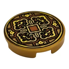 LEGO Tile 2 x 2 Round with Bottom O and Coin…