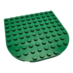 LEGO Plaque, bout arrondi 10 x 10