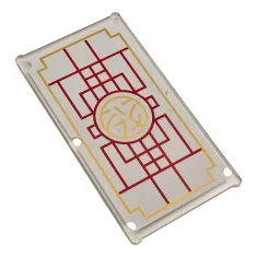 LEGO Glass for Window 1 x 4 x 6 with Red…