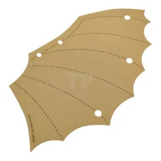 LEGO Wing 19 x 14 1/2 Right with Stitching Pattern (Cloth)