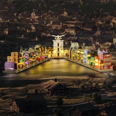 LEGO Light Kit for LEGO® 76444 Diagon Alley™ Wizarding Shops