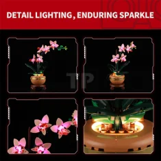 LEGO Light Kit for LEGO® 10343 Mini Orchid