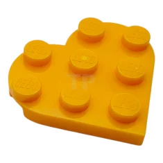 LEGO Plate 3 x 3 - Heart