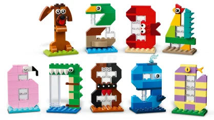 LEGO Birthday Numbers