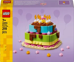 LEGO Birthday Party Cake