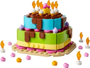 LEGO Birthday Party Cake