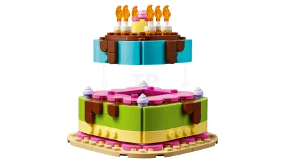 LEGO Birthday Party Cake