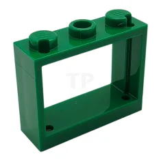LEGO Window 1 x 3 x 2 Flat Front