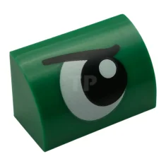LEGO Slope 1 x 2 x 1 Curved with Eye Looking…