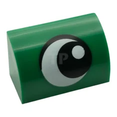 LEGO Pendenza 1 x 2 x 1 Curvo con occhio rivolto…