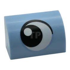 LEGO Slope 1 x 2 x 1 Curved with Eye Looking…