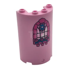 LEGO Cylinder Half 2 x 4 x 5 with 1 x…