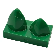 LEGO Piastrelle, modificate 1 x 2 con 2 denti verticali