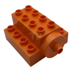 LEGO Duplo, brique 4 x 4 x 2 avec montage de…