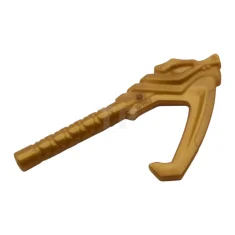 LEGO Minifigure, Weapon Sickle with Dragon Head and Long Wrapped Handle
